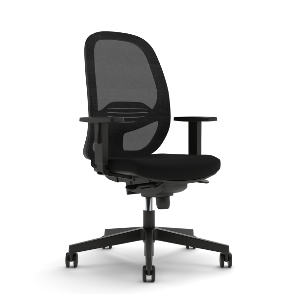 Bürostuhl BLACKEGGY mit Netzrücken – Ergonomisches Design für optimalen Komfort